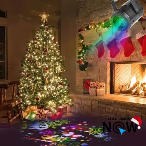 Glow Projector™- Proyector de luces navideñas 🎄